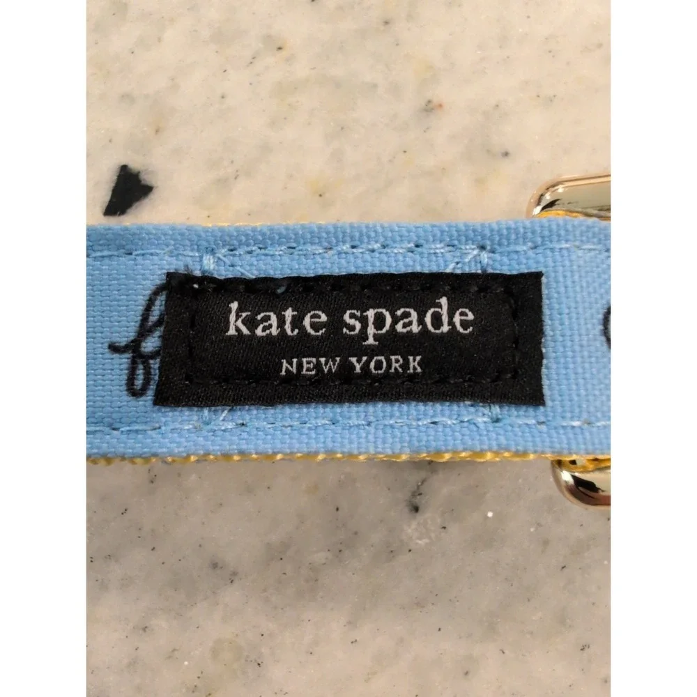 Kate Spade New York Pet Collar Raining Cats And Dogs Size M/L NWT